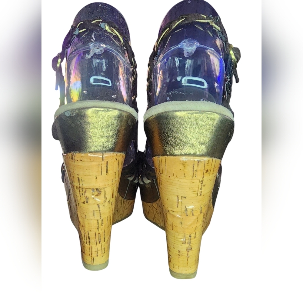 NWOT Very Volatile Wedge Sandals, Womens 8 - Picture 4 of 10
